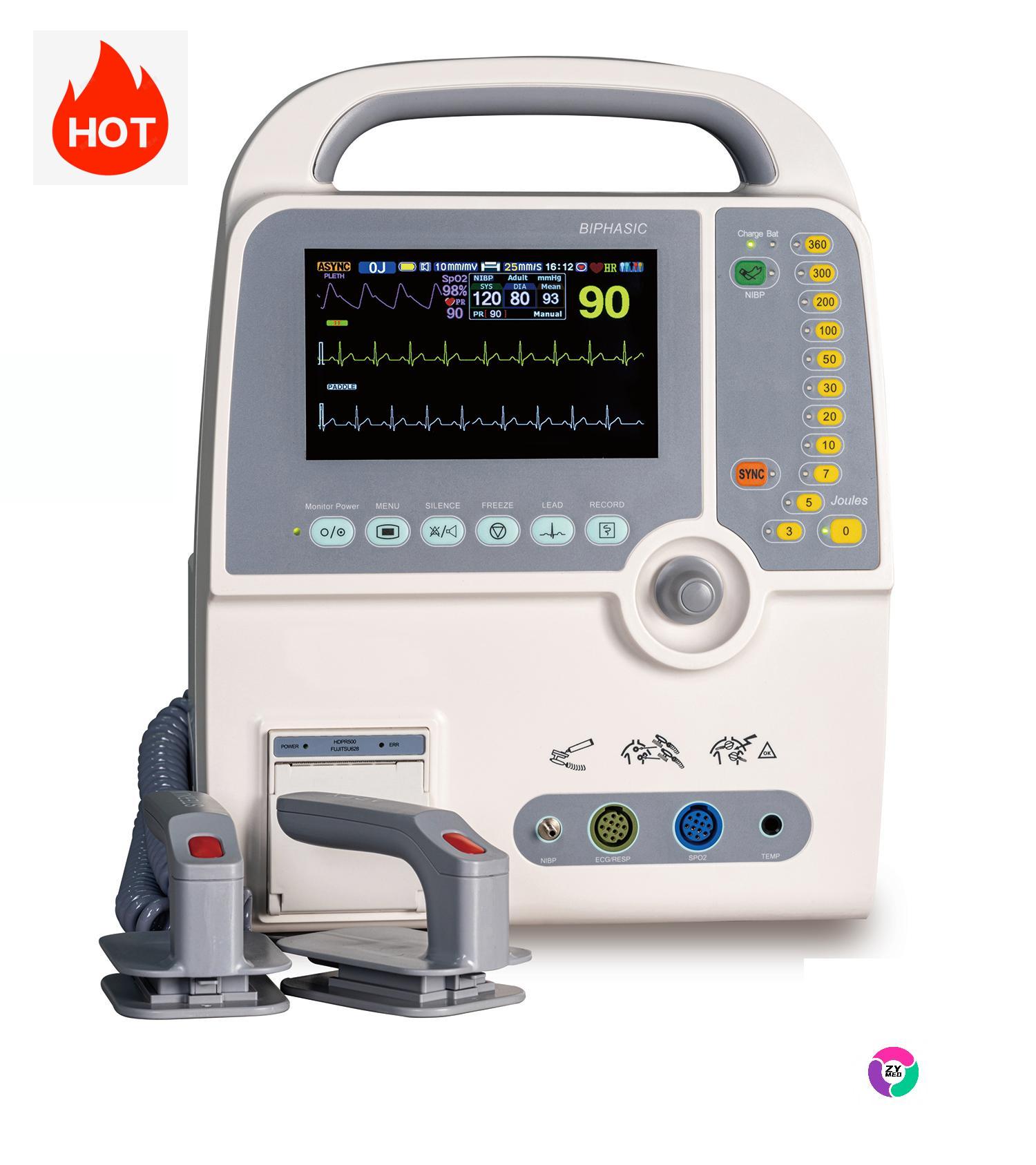Portable Hospital Emergency External Defibrillator for Clinic Use or Vet Use