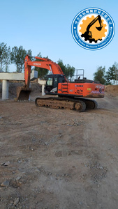 Japón Original pintado Hitachi ZX470 excavadora sobre orugas barato usado Hitachi Zaxis 470 usado 47 toneladas excavadora pesada - Product Image 2