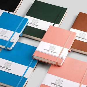 Thick <b>Journal</b> Lined Custom A5 Notebook College Ruled Leather Hardcover Softcover 100 Sheets Gift for Women Men Work - Product Image 1