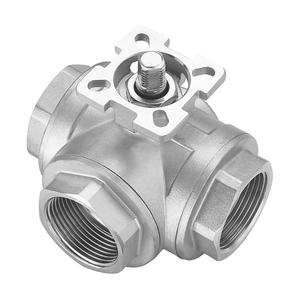 Van Bi Nước Bằng Thép Không Gỉ Có Ren Ba Chiều Đúc Bền Bỉ Giá Nhà Máy - Product Image 5