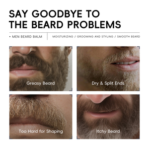 QUIYUM Marque Privée Vente en Gros Emballage Neutre Produits pour Barbe Homme Crème à Barbe Baume à Barbe - Product Image 4