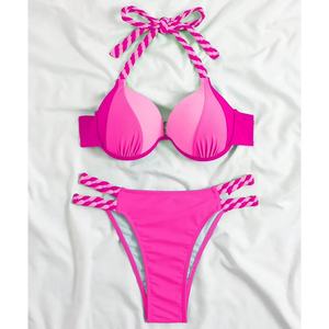 ชุดว่ายน้ำบิกินี่สำหรับผู้หญิงไซส์ใหญ่ ปี 2025 ชุดว่ายน้ำสองชิ้น ชุดชายหาด - Product Image 1
