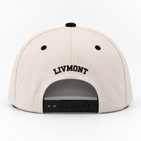 Casquette de baseball à 5 panneaux bicolore personnalisée avec broderie 3D inversée du nom de la ville, casquette à fermeture snapback réglable pour adultes