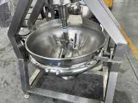 Industriële Automatische Roerwerk Ketel Kookmixer Machine Met Motor En Lager Kerncomponenten Keukenapparatuur