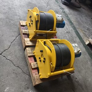 1/2/3/4 טון פלדה יומה הידראולי עם חבל פלדה 20 מ 'גובה הרמה עבור כלי דיג טרובלים - Product Image 4