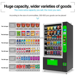 <b>Beer</b> Vending Machine with SDK Touchscreen Compressor Cooling 300-600 Pcs Capacity - Product Image 4