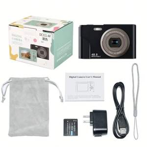 Cámara Instantánea Digital para Niños, Videocámara de Juguete, Mini Cámara Linda con Pantalla HD de 2.4 Pulgadas, Gran Angular de 180°, Material ABS - Product Image 5