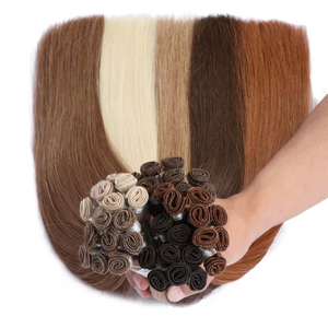 จัสมิน บิวตี้ ไดเร็กท์ แฟคทอรี่ ผู้จัดจำหน่ายเส้นผมแท้ เวอร์จิ้น คิวติเคิล ดับเบิ้ล ดรอว์น แฮนด์ไทด์ เวฟท์ แฮร์  จีเนียส เวฟท์ แฮร์ เอ็กซ์เทนชั่นส์ - Product Image 6