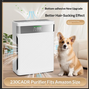 Purificador de Aire para Mascotas, Fuerte Succión en Ambos Lados, Iones Negativos en la Parte Inferior, Pantalla PM2.5, Bajo Ruido, Alimentación por CC, Elimina Olores de Mascotas - Product Image 5