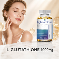 Ausreson L-glutathion en gélules, supplément de collagène vitaminé pour le blanchiment de la peau, Halal, OEM, 500mg, 1000mg, capsules de L-glutathion en gélules