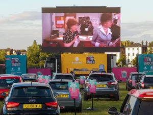 <span class=keywords><strong>2025</strong></span> Hw 45S màu xanh sao container 63 m2 tiên tiến màu đen ngoài trời LED Trailer hiển thị di động xe thủy lực xoay 360 10000kg - Product Image 6