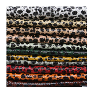 Design leopardato in pelle sintetica con stampa animale resistente all'abrasione alla moda per borse e scarpe da donna - Product Image 6