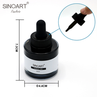 Encre indienne noire SINOART 30 ml pour calligraphie, sans carbone, sans blocage, encre pour stylo plume, adaptée aux stylos à plume