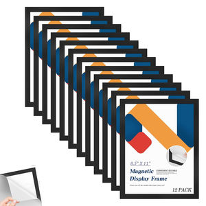 A4 <b>Magnetic</b> Self Adhesive Poster Display <b>Frame</b> <b>Magnetic</b> Sign Holder - Product Image 4