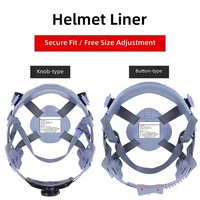 Doublure de casque de sécurité ordinaire personnalisée sans fentes et doublure de capuche