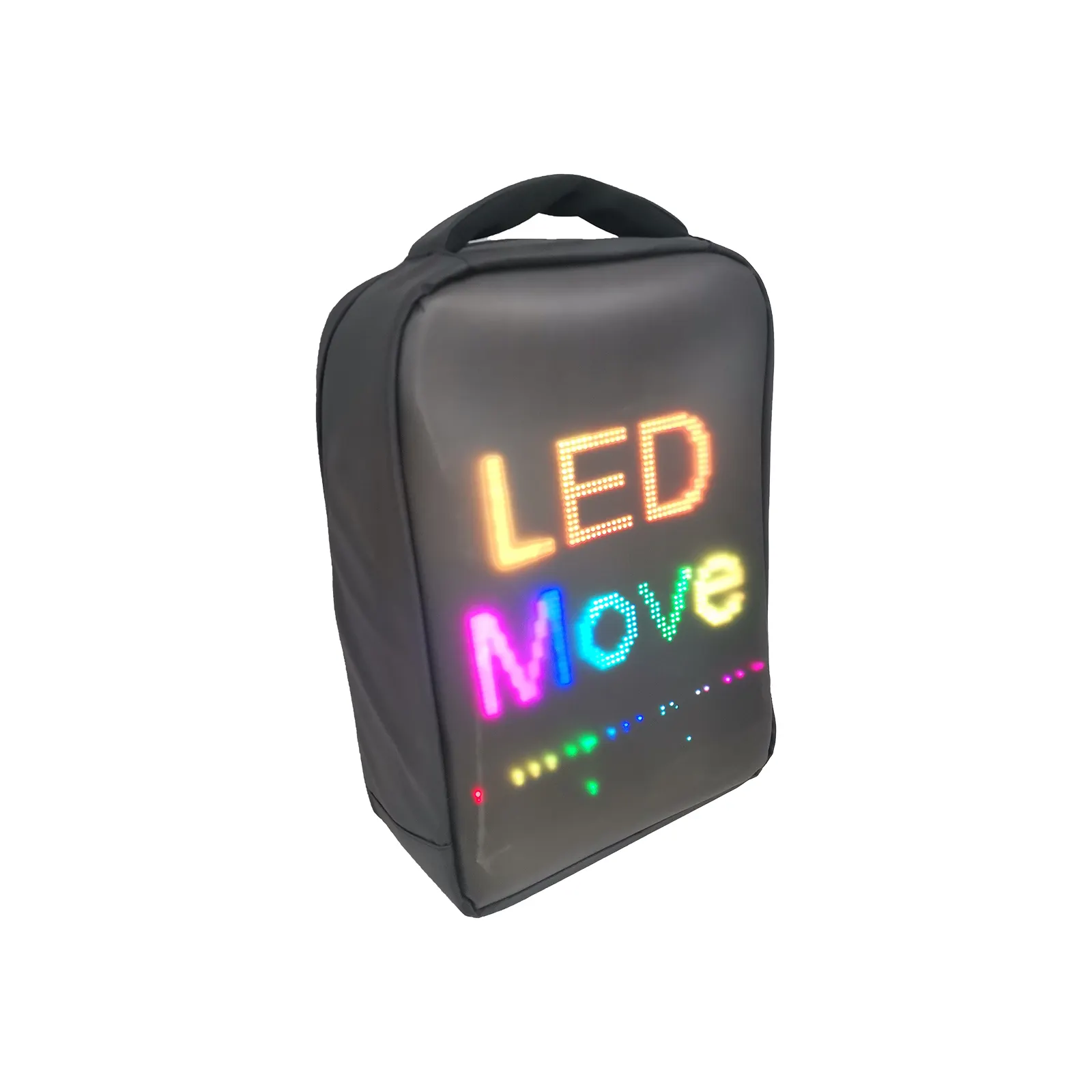 Schlussverkauf LED-Rucksack mit Bildschirm intelligenter LED-Bildschirm programmierbare Anzeige Anzeigen Video LED-Bildschirm APP-Steuerung LED-Bildschirmtüte