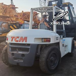 Montacargas TCM FD100Z8 de 7 Toneladas, Montacargas Usado de Japón, 10 Toneladas, Motor Isuzu 6BG1, Máquina Usada, Montacargas a Combustible, 3000MM, 10000KG - Product Image 6