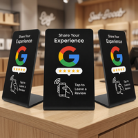 Carte de commentaires NFC RFID personnalisable, étanche, avec code QR pour les commentaires des entreprises, restaurants, cafés, hôtels - Matériel PVC, taille personnalisée