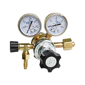 Suministro Directo de Fábrica de Válvula Reductora de Presión de Oxígeno de Latón de Dos Etapas YQY-6 para Analizadores de Carbono y Azufre - Product Image 1