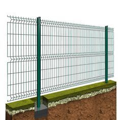 Yulong mới đến lớn bóng đá khóa học 3D hàn dây lưới hàng rào trang trại vườn Trung Quốc nhà máy sản xuất giá rẻ tốt đường sắt - Product Image 4