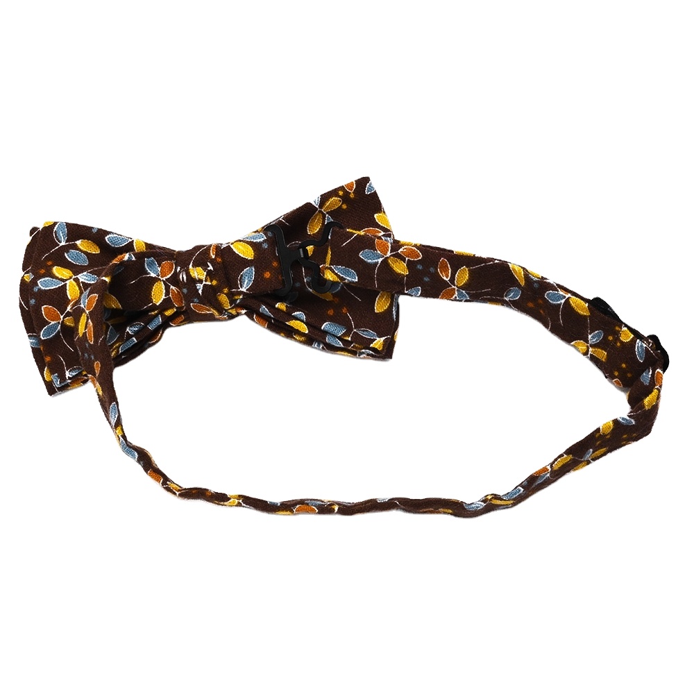 Китайский производитель YiLi, Модный хлопковый галстук-бабочка ручной работы с цифровой трафаретной печатью для мужчин