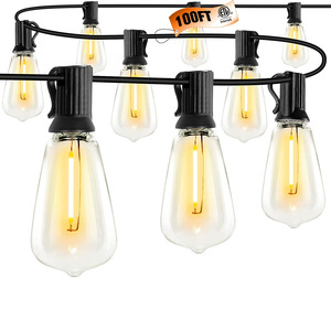 Giardino esterno LED luci stringa a prova di intemperie solare <span class=keywords><strong>tenda</strong></span> di illuminazione telecomando infrangibile lampada per le vacanze di illuminazione decorativa - Product Image 1