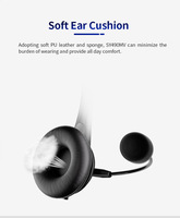 Casque OEM ENC à réduction de bruit avec microphone filaire 3,5 mm USB pour téléphone portable et centre d'appels, étanche IPX-4, Apt-X HD
