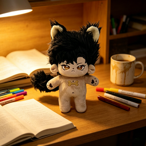 Muñeco de Peluche Personalizado con Bordado Exquisito, Peluche de <span class=keywords><strong>Anime</strong></span> sin Ropa, Juguete de Peluche de Algodón para Peinar, Pedido al por Mayor de Fábrica - Product Image 5