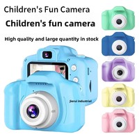 Appareil photo numérique de style reflex numérique pour enfants X2, écran de 2,0 pouces, matériau ABS, jouet pour enfants en dessin animé pour l'école primaire