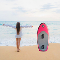 Offre spéciale, planche de surf gonflable en fibre de carbone avec sac à pompe en PVC brossé rose, hydroptère, cerf-volant, planche de surf pour adultes