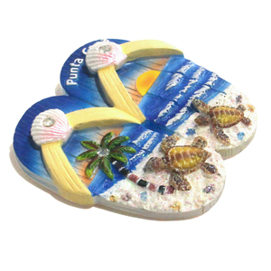 Imanes de Resina 3D Personalizados para Refrigerador, Recuerdo de Punta Cana, República Dominicana, Tema de Playa, Imán de Resina para Refrigerador para el Hogar - Product Image 4
