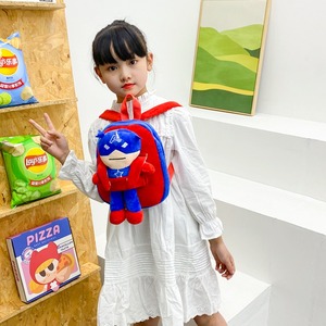 Mini <span class=keywords><strong>Zaino</strong></span> per Bambine 1-3 Anni, <span class=keywords><strong>Zaino</strong></span> in Peluche con Personaggi dei Cartoni Animati, <span class=keywords><strong>Zaino</strong></span> Delibird, <span class=keywords><strong>Zaino</strong></span> Spider-man - Product Image 6