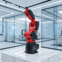 Robot industriel articulé universel à six axes BORUNTE, bras de tri, charge utile de 7 kg, répétabilité de 0,03 mm, PLC, best-seller