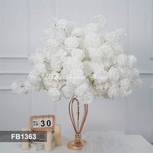 DKB Customizable New Designs Flower Ball Centerpieces Factory <b>Artificial</b> for Wedding Party Event Decoration Made of Silk - Product Image 2