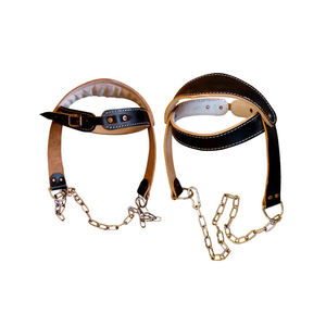 Harnais unisexe respirant en peau de vache sur mesure en gros confortable et réglable pour l'haltérophilie prix très raisonnable - Product Image 6