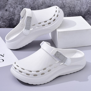 Hoge Kwaliteit Mannen Eenvoudige Stijl Tuinschoenen Outdoor Casual Slippers Klompen Voor Mannen Eva Binnenzool Sandalen - Product Image 4
