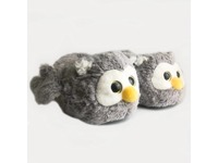 Pantoufles en peluche chaudes et douces en gros, directement de l'usine, pantoufles d'intérieur en forme de hibou, plusieurs modèles de pantoufles animales