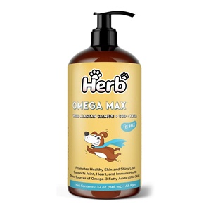 Omega-3 OEM/ODM para Perros a Base de Salmón de Alaska, Bacalao y Aceite de Krill - Ácidos Grasos EPA y DHA, Sin Granos, para la Salud de la Piel y el Pelaje, 200 ml Líquido - Product Image 1