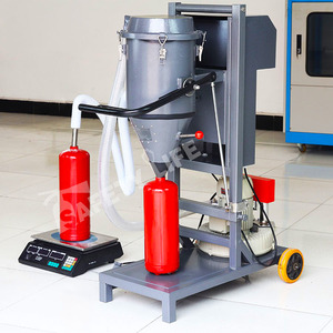 Machines de fabrication d'extincteurs à poudre sèche, machines de service incendie pour le <span class=keywords><strong>remplissage</strong></span> d'extincteurs - Product Image 4
