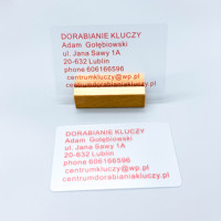Carte de visite personnalisée en PVC transparent givré, impression offset holographique unique, logo en relief numérique, étiquette magnétique NFC/ID/VIP