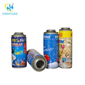 Toptan Farklı Boyutlarda Noel Kar Spreyi Özelleştirme Aerosol Sprey Kutuları Kutlama Sprey Kutuları - Product Image 1