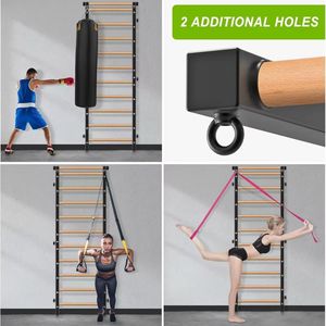 Escalera <span class=keywords><strong>de</strong></span> Gimnasia Sueca <span class=keywords><strong>de</strong></span> Madera <span class=keywords><strong>para</strong></span> Montar en la <span class=keywords><strong>Pared</strong></span>, <span class=keywords><strong>para</strong></span> <span class=keywords><strong>Calistenia</strong></span> en Casa, Fisioterapia, Escuela, Clínica - Product Image 5