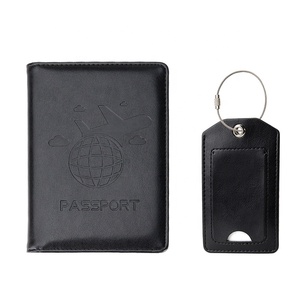 Sacs de voyage avec Logo personnalisé, sangle ajustable réutilisable adaptée, étiquettes de <span class=keywords><strong>bagages</strong></span> <span class=keywords><strong>en</strong></span> cuir véritable - Product Image 5
