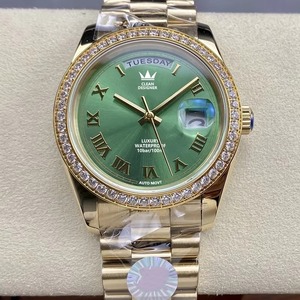 Montre Drioshipping Diamond 40MM avec affichage de la date, cristal saphir, montre mécanique automatique de luxe européenne pour hommes - Product Image 2