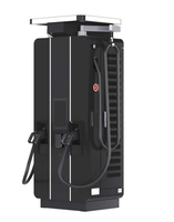 Nueva Estación de Carga Rápida para Vehículos Eléctricos ETplus de 30KW-480KW CC con Interfaz CCS OCPP1.6J/2.0.1 IP55 de Uso Comercial con Soporte de Piso y Doble Conector