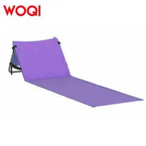 WOQI Custom Folding Picnic Beach Lounge Chair With Floor Chair For Back Support