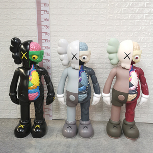 Tượng gấu Pop Art cỡ người thật, trang trí ngoài trời bằng nhựa resin, được mạ điện, thiết kế tùy chỉnh - Product Image 5