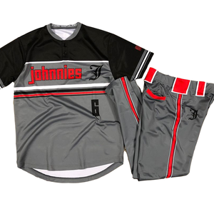 男性用ロゴデザイン男女兼用ロゴデザインフル昇華ソフトボールジャージーTシャツユニフォーム - Product Image 2