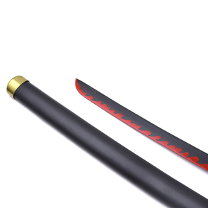 Vendite calde Yoriichi <span class=keywords><strong>Anime</strong></span> spada da demone Slayer Kimetsu No Tsugikuni Cosplay spada giocattolo di legno - Product Image 5