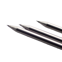Aiguilles en carbure de tungstène pointues de qualité supérieure YL10.2 K20-30, aiguilles en carbure affûtées pour fraises et traçeurs